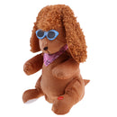 Puppy Dog Batteries Powered Toy Active Ear Shar Pei Plush Dog Model Kids Toy