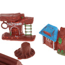 Savage Action Figure House Sets Scene Building Sand Table Model Accessory