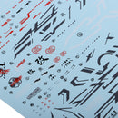 Model Decals Water Slide Sticker Toys Model Tools for MG 1/100 Gundam Models Accessories