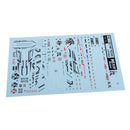 Model Decals Water Slide Sticker Toys Model Tools for MG 1/100 Gundam Models Accessories
