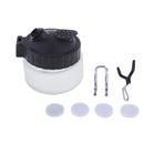 Airbrush Cleaner Cleaning Pot Glass Holder Clean Paint Jar Bottle Filter