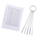 Spray Pen Cleaning Brushes & Cotton Swabs Set Maintenance Tool for Airbrush