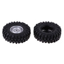 4 Pcs 1/10 RC Monster Trucks Rubber Tire Tyres for Axial SCX10 D90 C001 Cars