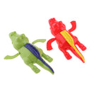 Kids Wind-Up Bathing Swimming Shower Toy Clockwork Crocodile Fun Water Toys