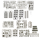 1/72 Scale Plastic Russia RT-2PM Missile Launch Vehicle Model Building Toy