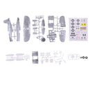 1:48 Unassemble Vought F4U Corsair Warcraft Warplane Model Aircraft Toy 6Pcs