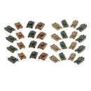 1/144 Kids German Panzerkampfwagen VI Ausf. E Tiger I Model Toy 4D 16x Craft