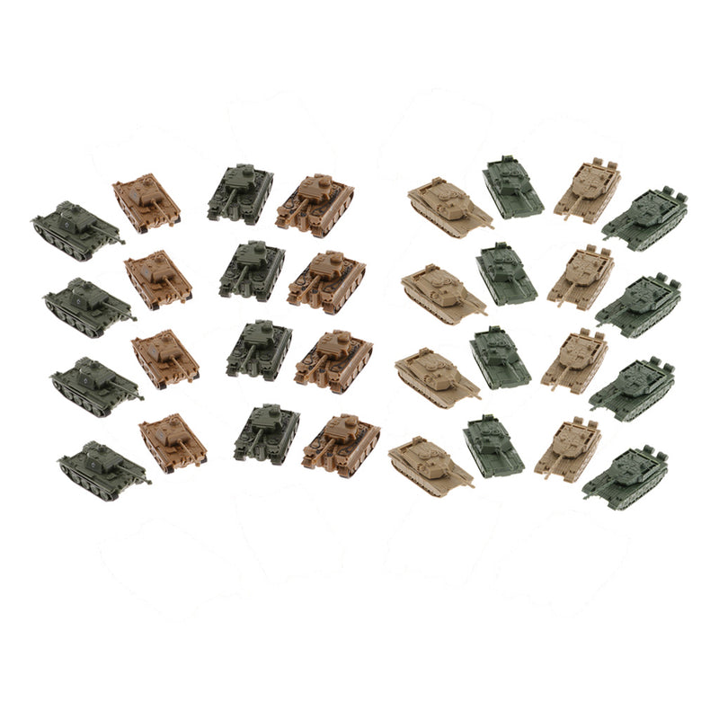 1/144 Kids German Panzerkampfwagen VI Ausf. E Tiger I Model Toy 4D 16x Craft