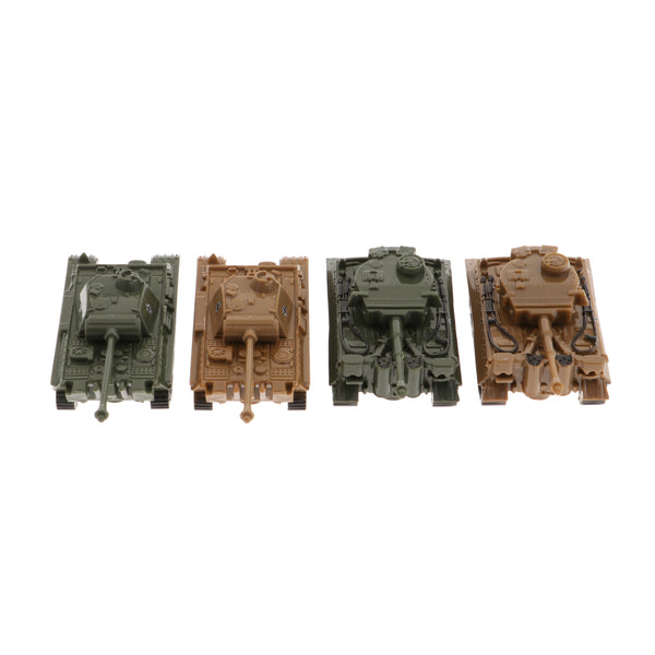 1/144 Kids German Panzerkampfwagen VI Ausf. E Tiger I Model Toy 4D 16x Craft