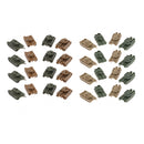 1/144 Kids German Panzerkampfwagen VI Ausf. E Tiger I Model Toy 4D 16x Craft