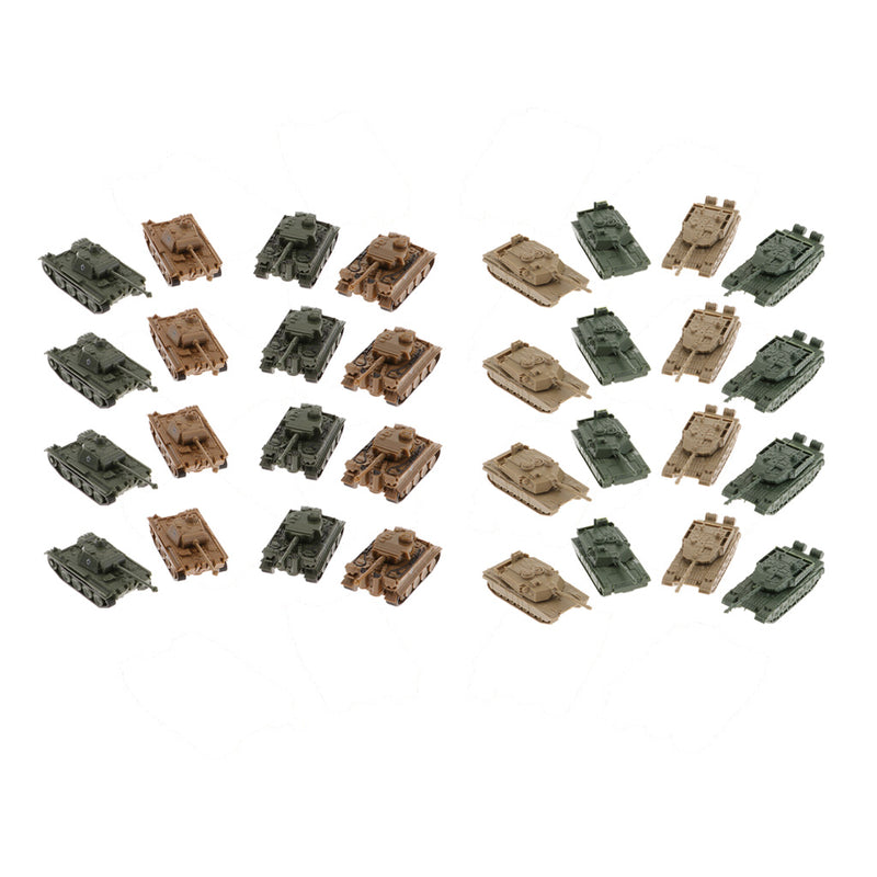 1/144 Kids German Panzerkampfwagen VI Ausf. E Tiger I Model Toy 4D 16x Craft