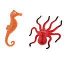 24pcs Plastic Small Ocean Animal Model Figures Kids Funny Educational Toys