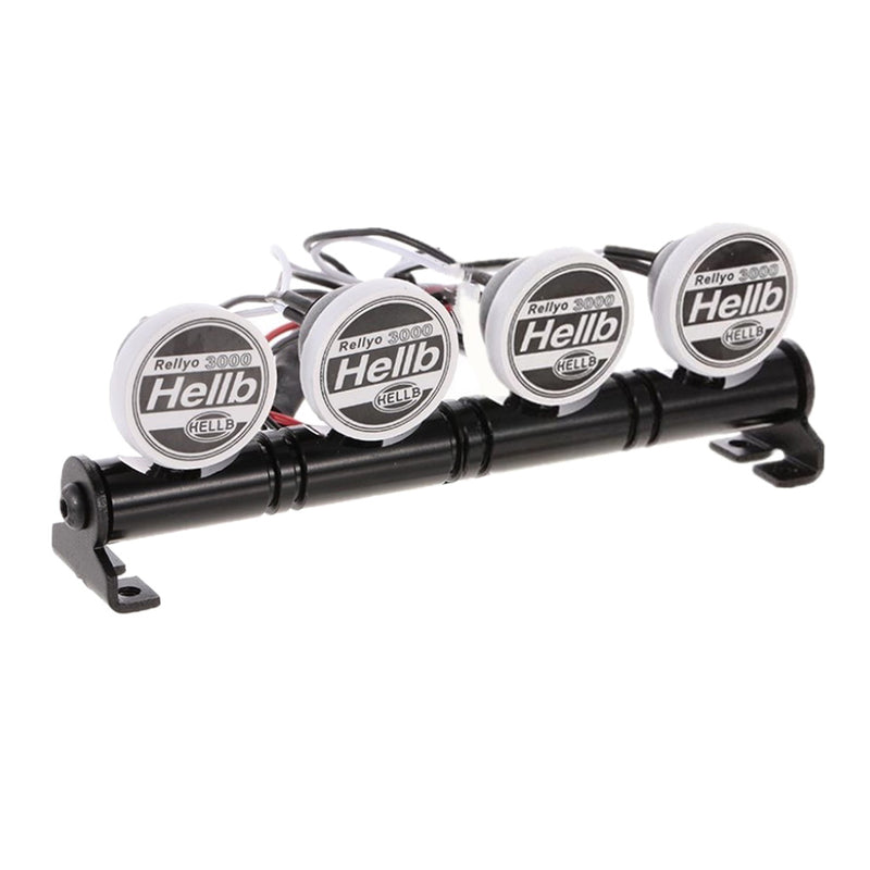 1/10 RC Car Round LED Light Bar for HSP Redcat Axial SCX10 TRX-4 RC4WD D90