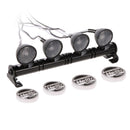 1/10 RC Car Round LED Light Bar for HSP Redcat Axial SCX10 TRX-4 RC4WD D90
