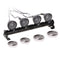 1/10 RC Car Round LED Light Bar for HSP Redcat Axial SCX10 TRX-4 RC4WD D90