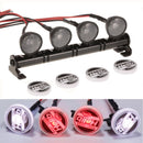 1/10 RC Car Round LED Light Bar for HSP Redcat Axial SCX10 TRX-4 RC4WD D90