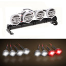 1/10 RC Car Round LED Light Bar for HSP Redcat Axial SCX10 TRX-4 RC4WD D90