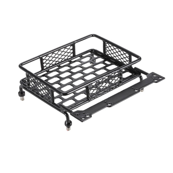 1/10th RC Rock Crawler Luggage Roof Rack with Cord Rope for Axial SCX10 Model Cars