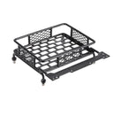 1/10th RC Rock Crawler Luggage Roof Rack with Cord Rope for Axial SCX10 Model Cars