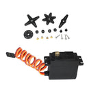 Full Waterproof Copper Gear Digital Servo 15Kg for 1/10 RC Car Boat Airplane