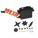 Full Waterproof Copper Gear Digital Servo 15Kg for 1/10 RC Car Boat Airplane