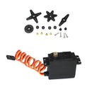 Full Waterproof Copper Gear Digital Servo 9Kg for 1/10 RC Car Boat Airplane