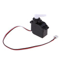 1x RC Airplane Steering Engine Servo Component for Wltoys V950 Parts Black