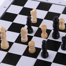International Chess Game Accessories Wood Chessboard & 32 Wood Chess Pieces
