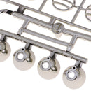RC Roof Mounted LED Light Bar Set 5 Spotlight for 1/10 RC Crawler Parts