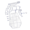 Action Base Display Stand Hold For 1/144 RG Gundam Figure Model Toy - Clear
