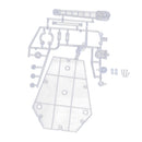 Action Base Display Stand Hold For 1/144 RG Gundam Figure Model Toy - Clear