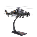 1/48 Scale Alloy Warplane Model Fighter Helicopter Model for Home Ornaments