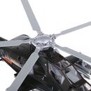 1/48 Scale Alloy Warplane Model Fighter Helicopter Model for Home Ornaments
