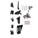 RC Body Spoiler Wing/Rearview Mirror DIY Kit for 1/10 Car Hsp Hpi Accessory