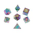 7PCS/Set 16mm Polyhedral Sided Dice Games Colours for D&D TRPG Games