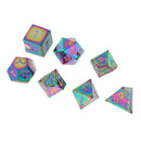 7PCS/Set 16mm Polyhedral Sided Dice Games Colours for D&D TRPG Games