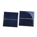 2 Pieces 5V Polycrystalline Solar Panel Charger For DIY Model Airplane Parts