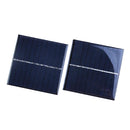 2 Pieces 5V Polycrystalline Solar Panel Charger For DIY Model Airplane Parts