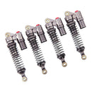 2 Pairs Front Rear Shock Absorber Damper for 1:10 Redcat RC Car Spare Parts