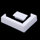 Dollhouse Miniature Furniture Plastic White Tea Table Sofa Set DIY Toys 1/50