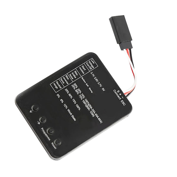 1/10 RC Trucks LED Programing Card for 50A Electronic Speed Controller ESC