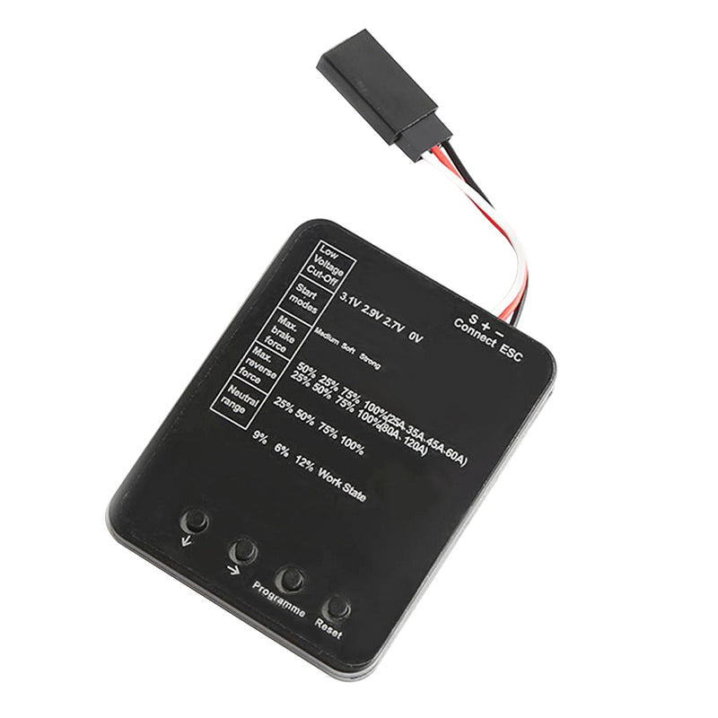 1/10 RC Trucks LED Programing Card for 50A Electronic Speed Controller ESC