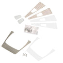 Anti-skid Plate Intake Grille Kits Alloy for 1/10 RC Traxxas TRX-4 TRX4 Car