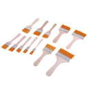 12Pcs BGA Solder Flux Paste Brush with Wooden Handle Reballing Tool