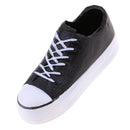 1/6 Female Lace up Sports Shoes Black Board Shoes for 12'' Action Figures