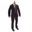 1/6 Scale Male Suit Shirt Pants Belt Tie Clothing Set for 12" Hot Toys Body