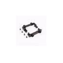 2Pcs Black Bumper Guards Protector for 1/10 Axial SCX10 II 90046 90047 Models