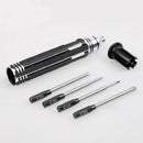 Professional Steel Nut Spinner / Hex Driver Screwdriver Hexagon Head 4 Size