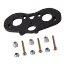 Black Metal Dual Motor Board Upgrade Parts for 1/10 Axial SCX01 RC Car Truck