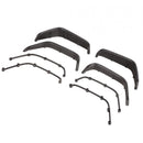 Plastic Inner Fender Flare Set for 1/10 Axial SCX10 Wrangler RC Car Parts